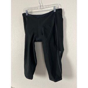 Gore Bike Wear Windstopper Soft Shell Black Cycling Tights, Bike Wear XXL